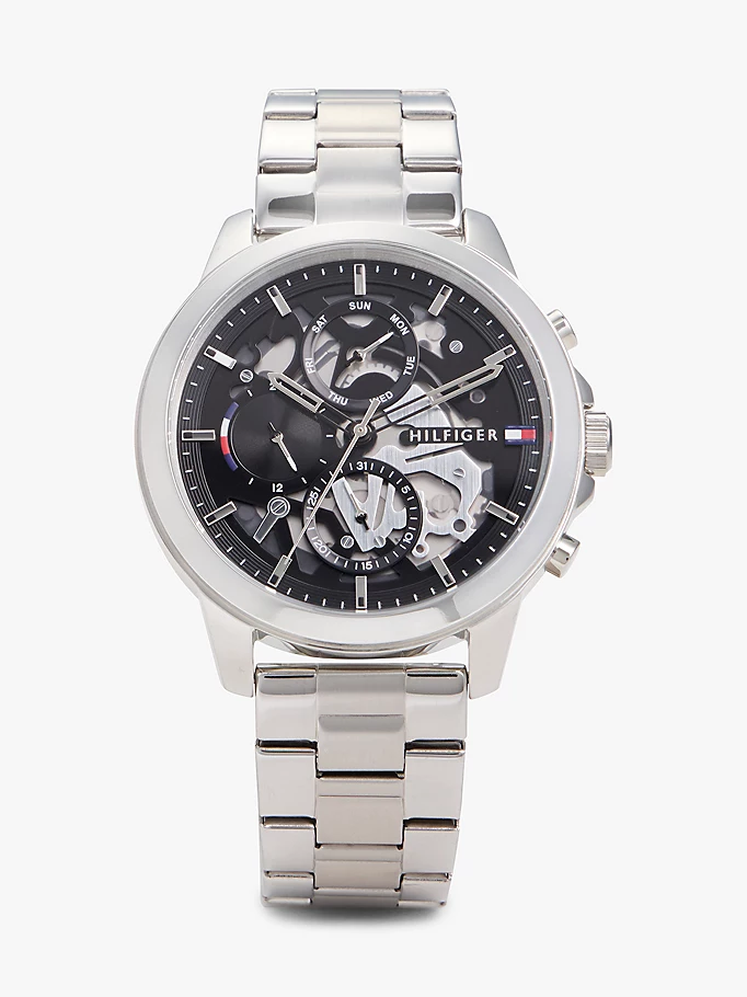 Patterned silk scarf